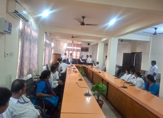 २०८३ साल श्रावण र भदौ महिनामा उत्कृष्ट हुनुभएका कर्मचारीहरुको सम्मान कार्यक्रम
