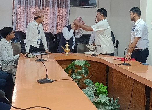 प्रमुख जिल्ला अधिकारी श्री जनार्दन गौतमज्यूको विदाई कार्यक्रम