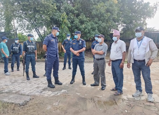 ईलाका प्रहरी कार्यालय गोरुसिङ्गे निरिक्षण तथा अनुगमन गर्नुहुँदै प्र.जि.अ. श्री जनार्दन गौतम ज्यू