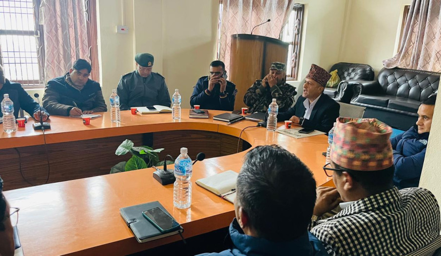 मिति २०८२।०९।०६ गते बसेको कार्यालय प्रमुख बैठक