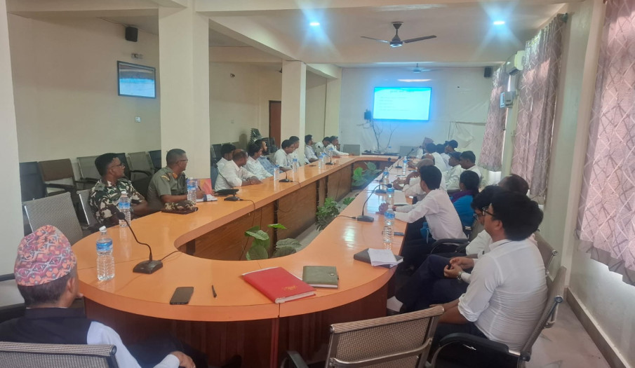 मिति २०८३।०२।१२ गते बसेको सूचना अधिकारीको वैठक