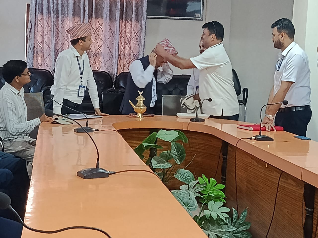 प्रमुख जिल्ला अधिकारी श्री जनार्दन गौतमज्यूको विदाई कार्यक्रम